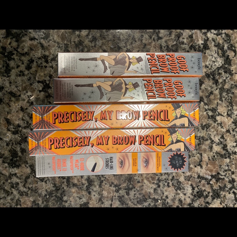 (SOLD) Benefit cosmetics full sized brow pencils